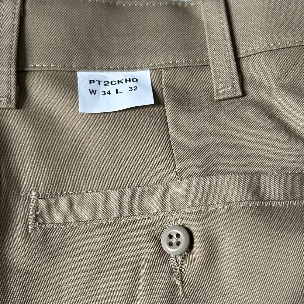 π₯ππ₯ Red Kap Men's Industrial Work Pants - Khaki - 34 x 32 - Picture 4 of 5